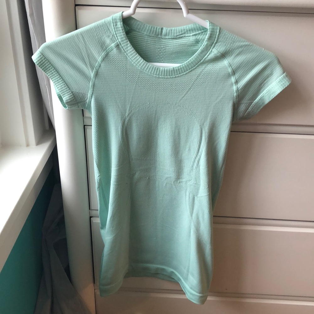 Lululemon swiftly tech mint green short sleeve